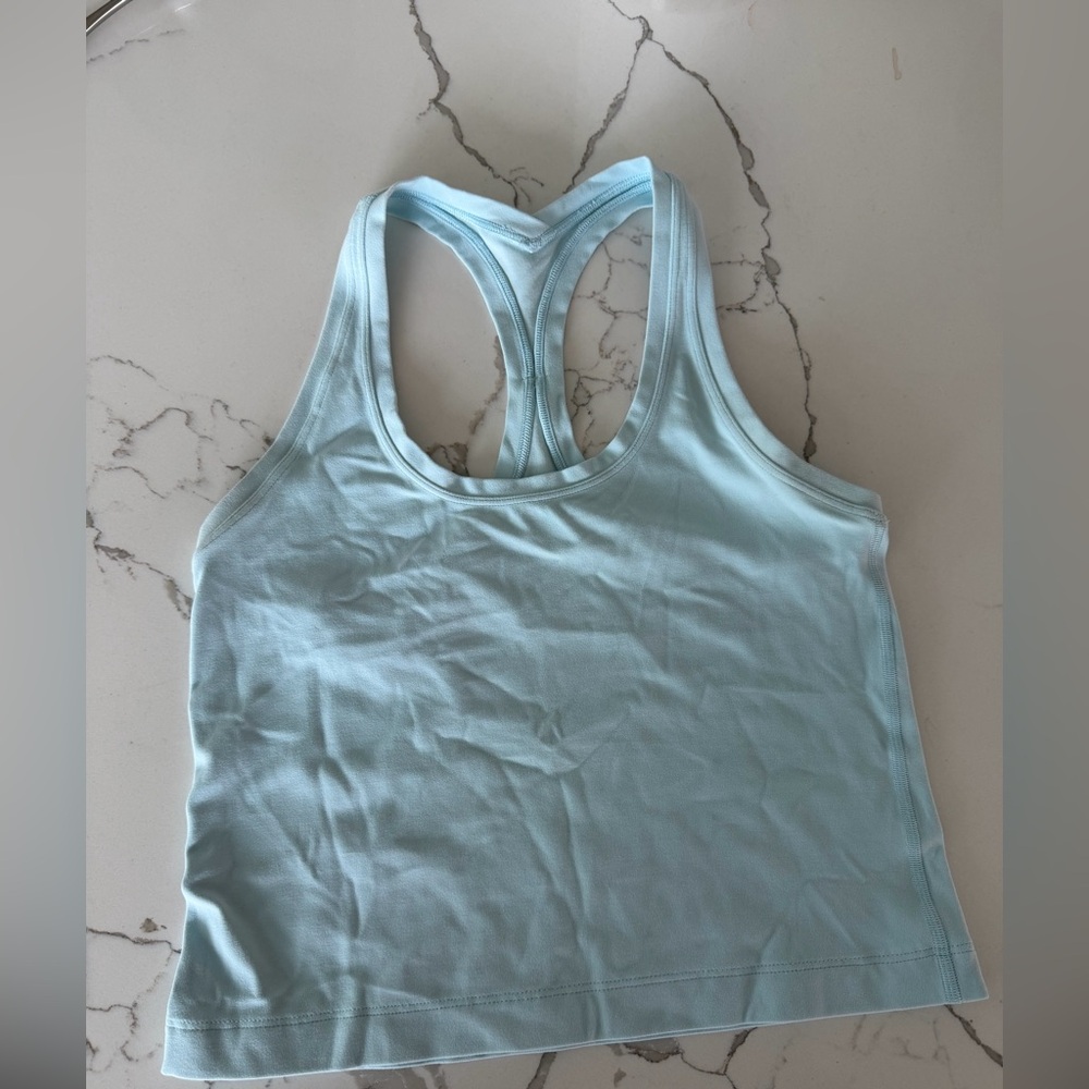 Lululemon- Light Blue Racerback Tank Top